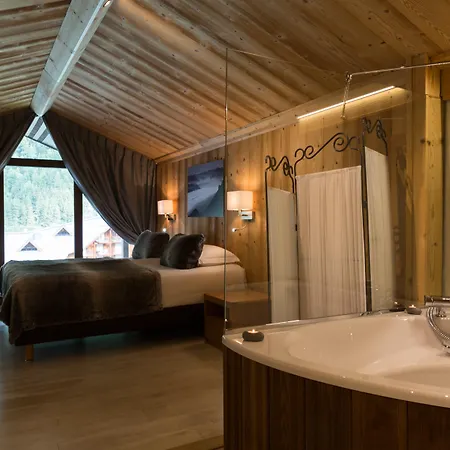מלון Chalet-hotel La Chemenaz